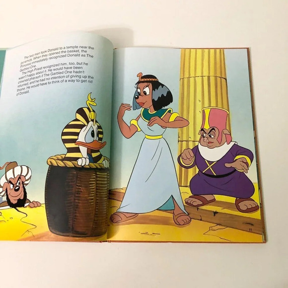 1989 Disney  DuckTales Sphinx For Memories and Sir Gyro GearLoose Hardcover - Picture 15 of 16